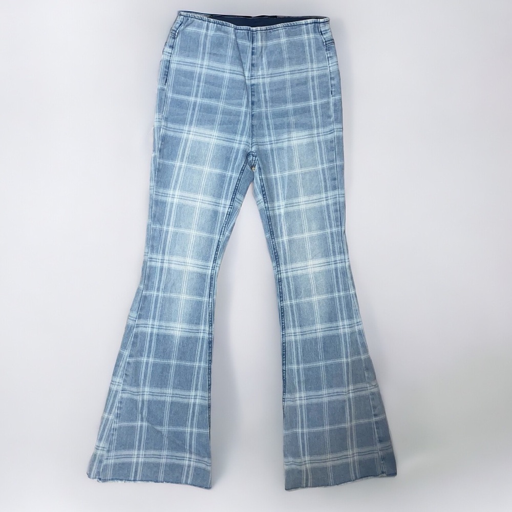 High wasted boot cut jeggings